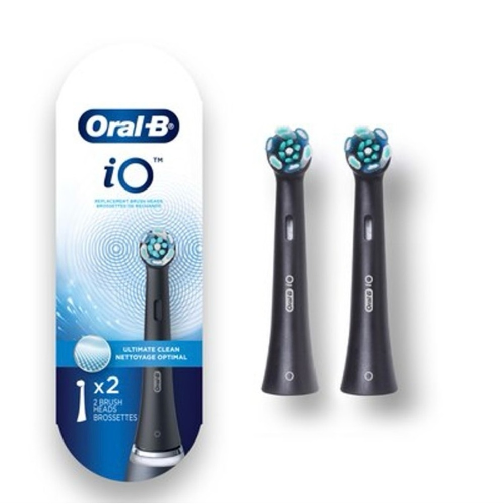 New Oral B iO Replacement Brush Heads x2